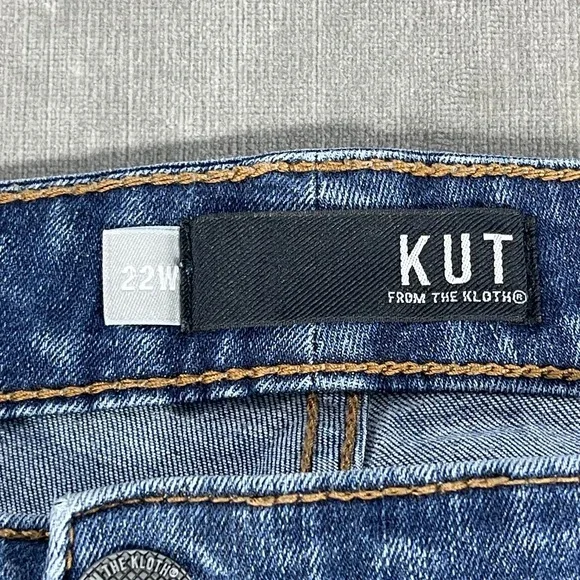 KUT From The Kloth Donna High Rise Ankle Skinny Women's Size 22W Jeans - Picture 4 of 10